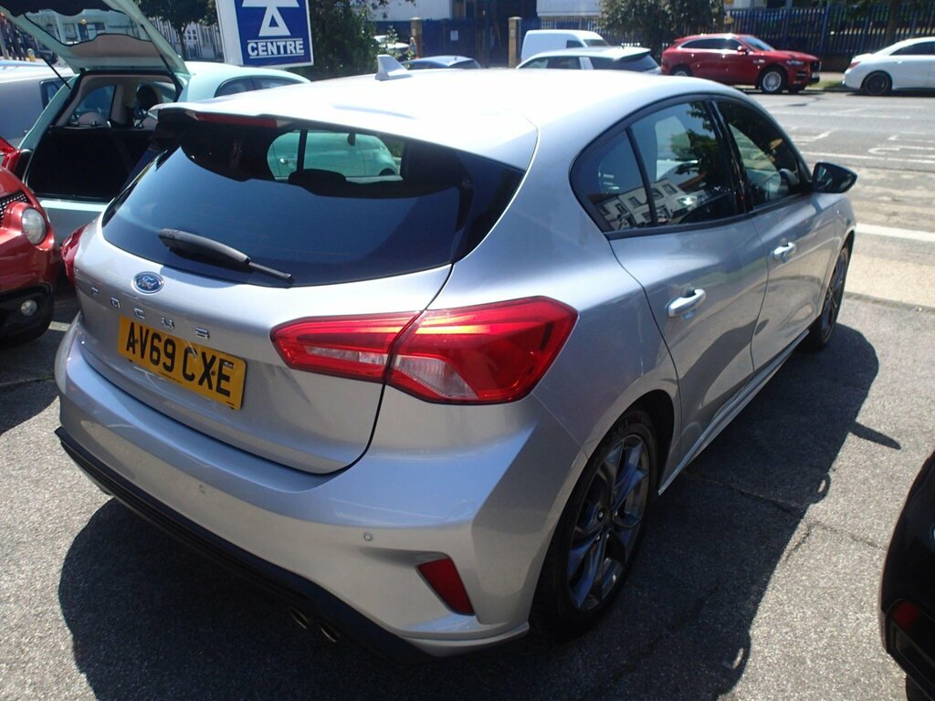 Ford Focus 1.0T Ecoboost St-line Euro 6 Ss AV69CXE Silver #4