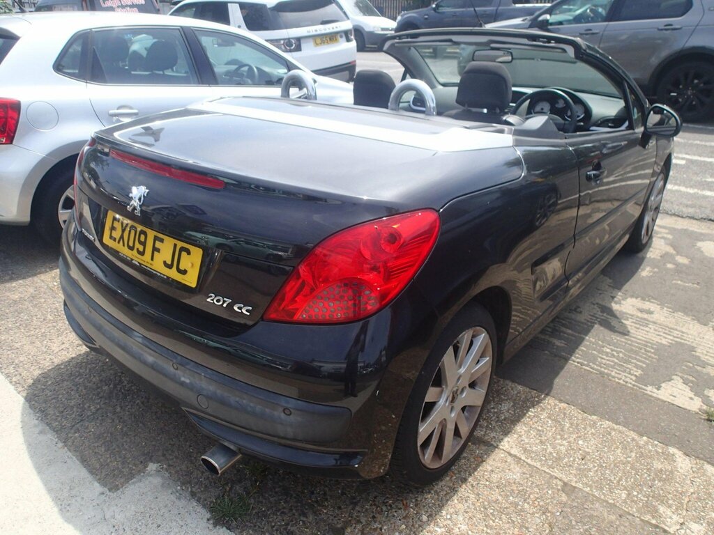 Peugeot 207 CC 1.6 16V Gt Black #3