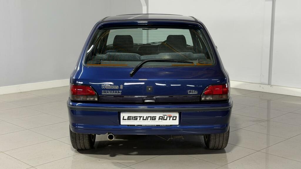 Renault Clio 2.0 Williams 3 Limited Edition Hatchback Petro  Blue #4