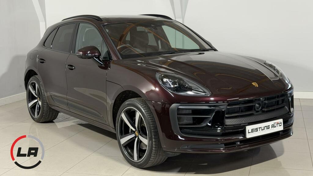 Porsche Macan S Red