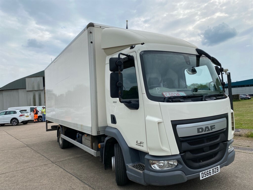 DAF All Models Lf45.160 7.5T Box Lorry White #5