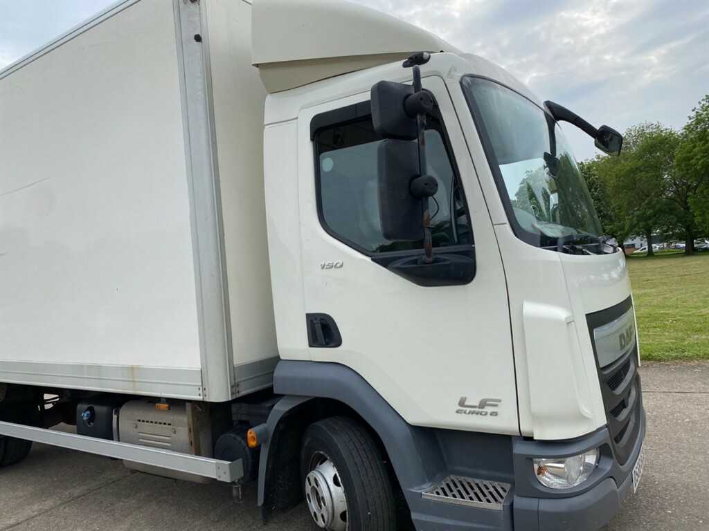 DAF All Models Lf45.160 7.5T Box Lorry White #4