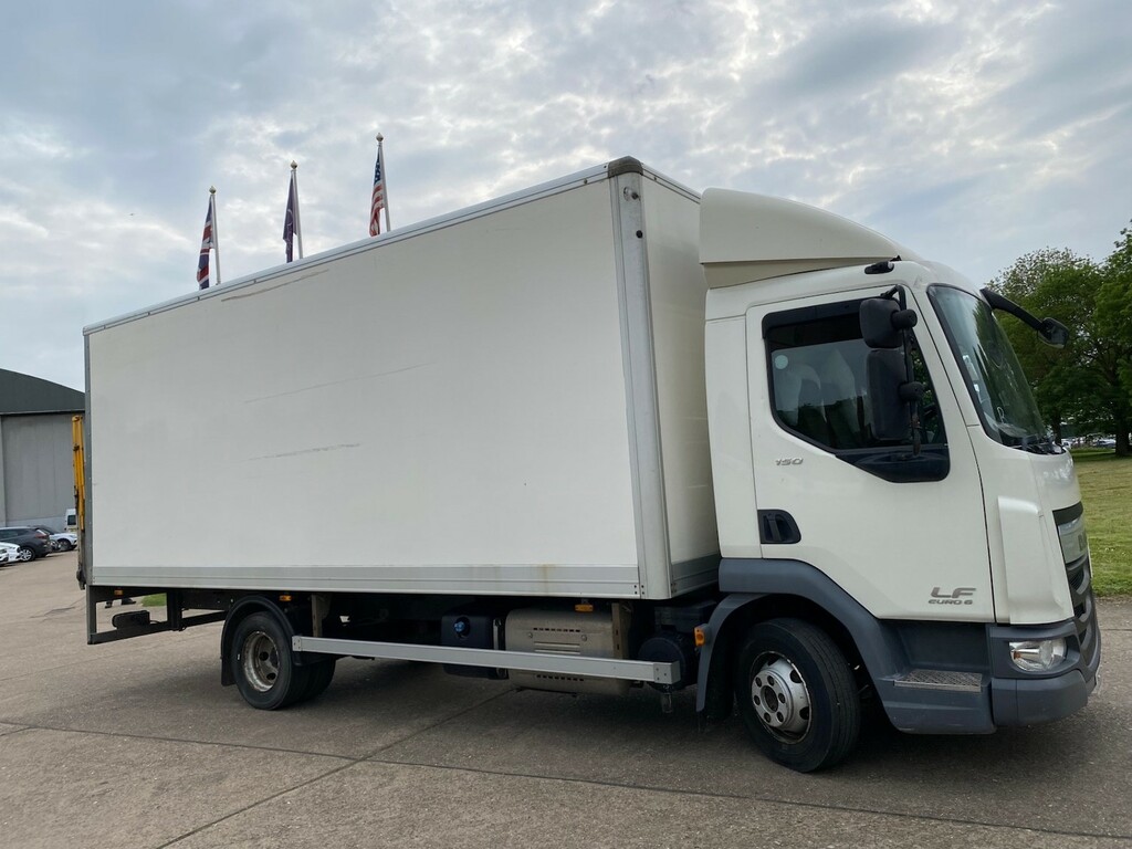 DAF All Models Lf45.160 7.5T Box Lorry DS66BZB White