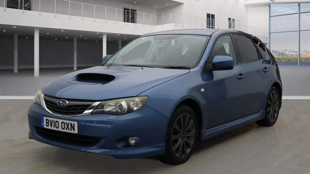 Subaru Impreza Wrx Blue #2