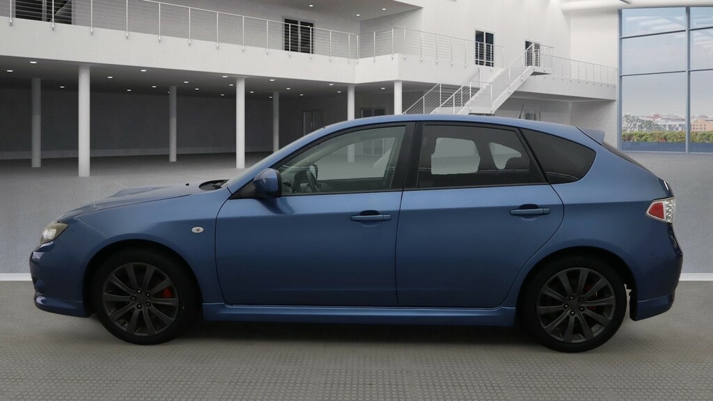 Subaru Impreza Wrx Blue #5