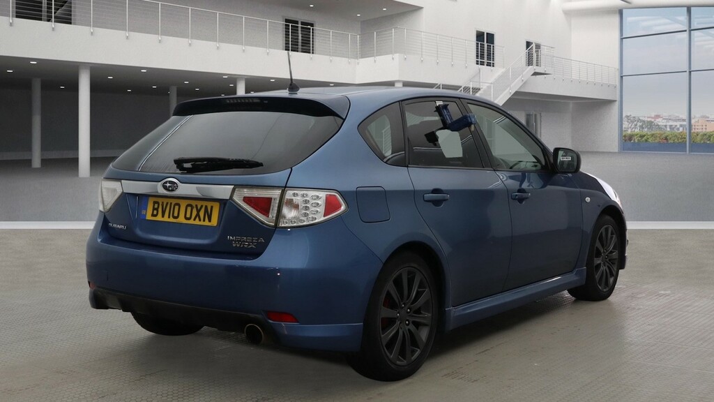 Subaru Impreza Wrx Blue #4
