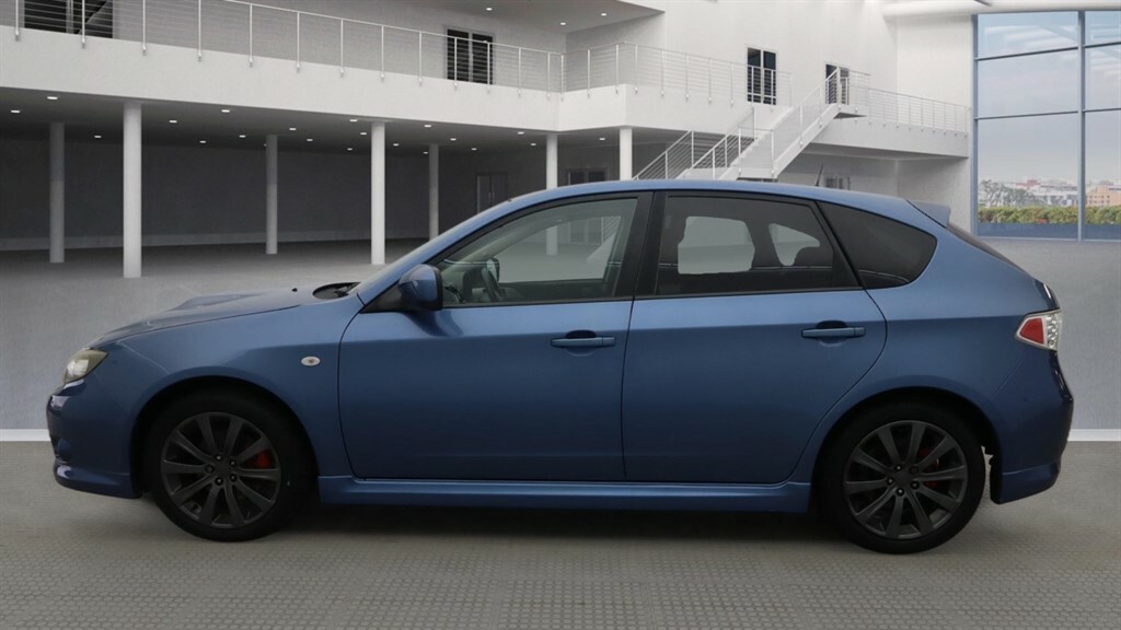 Subaru Impreza 2.5 L Wrx Blue #5