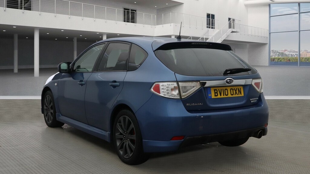Subaru Impreza Wrx Blue #3