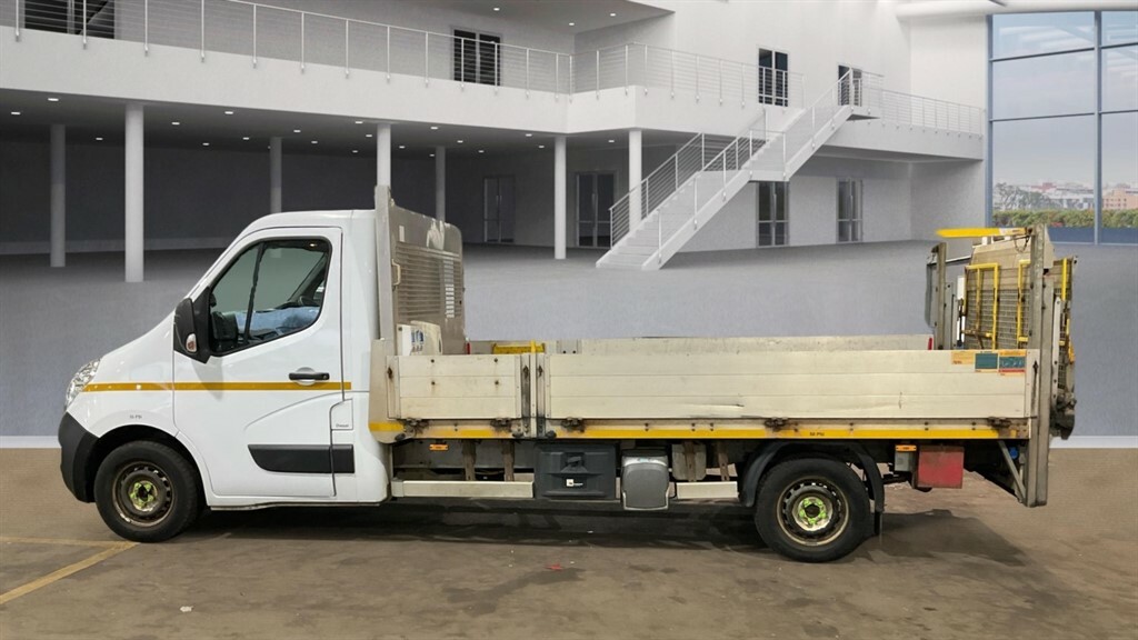 Vauxhall Movano Biturbo H1 BK68AHA White #4