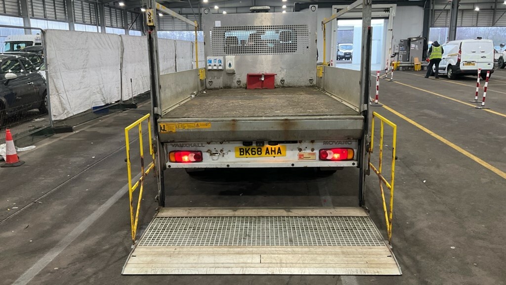 Vauxhall Movano Biturbo H1 BK68AHA White #6