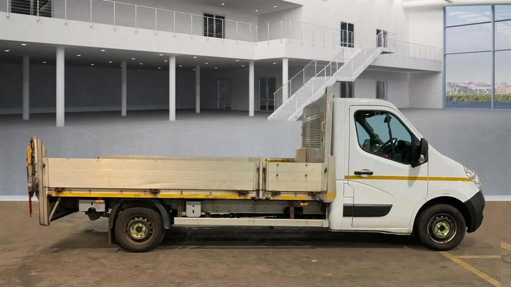 Vauxhall Movano Biturbo H1 BK68AHA White #3