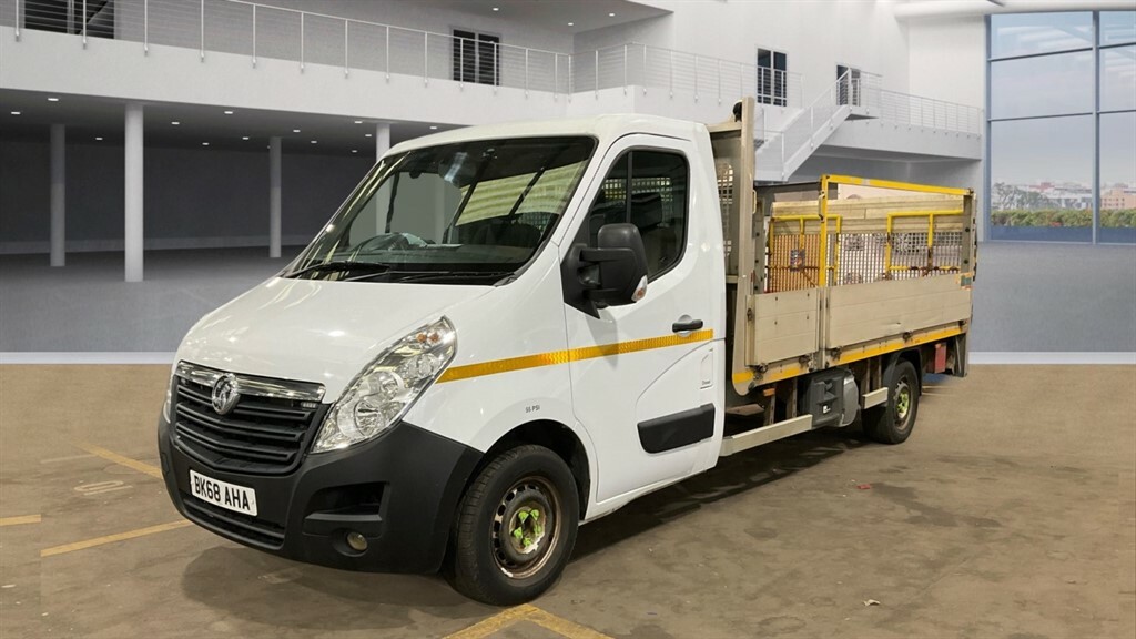 Vauxhall Movano Biturbo H1 BK68AHA White #2