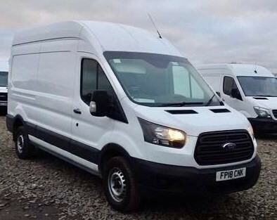 Ford Transit Custom 130Ps H3 L3 Van FP18CNK White