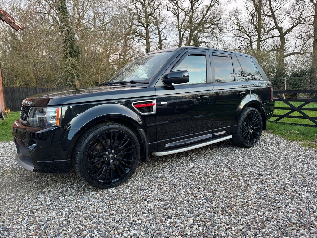 Land Rover Range Rover Sport Hse Red Edition CN62UUJ Black #4