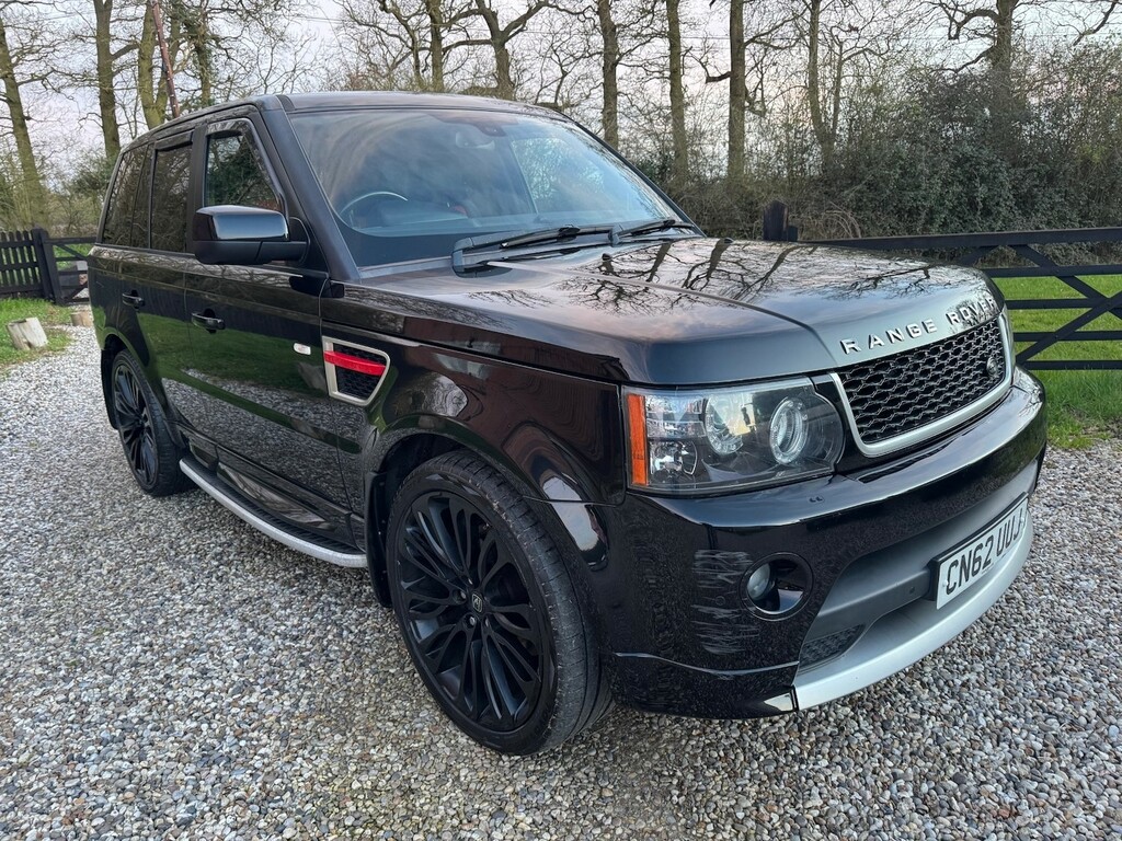 Land Rover Range Rover Sport Hse Red Edition CN62UUJ Black