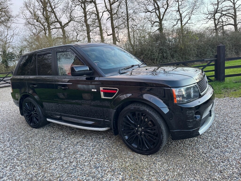 Land Rover Range Rover Sport Hse Red Edition CN62UUJ Black #3