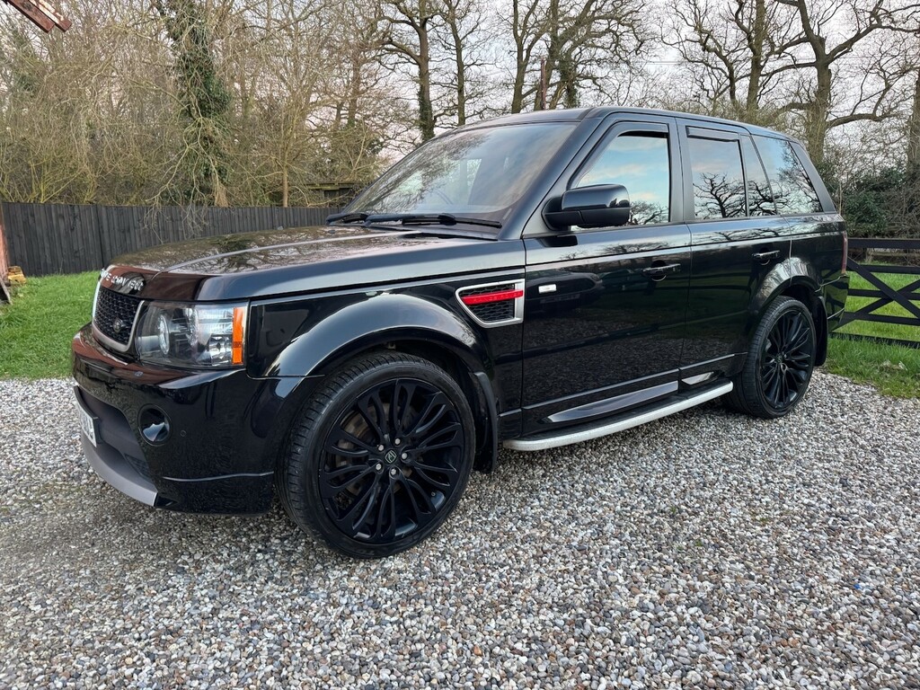 Land Rover Range Rover Sport Hse Red Edition CN62UUJ Black #2