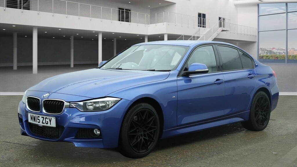 BMW 3 Series Xdrive M Sport Step Business Media MW15ZGY Blue #2
