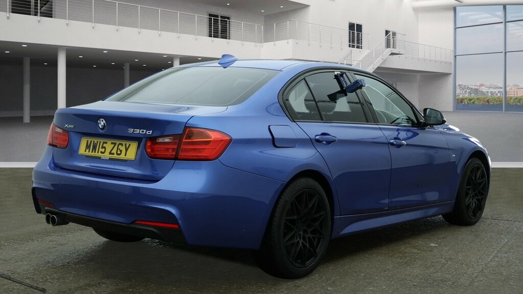 BMW 3 Series Xdrive M Sport Step Business Media MW15ZGY Blue #4