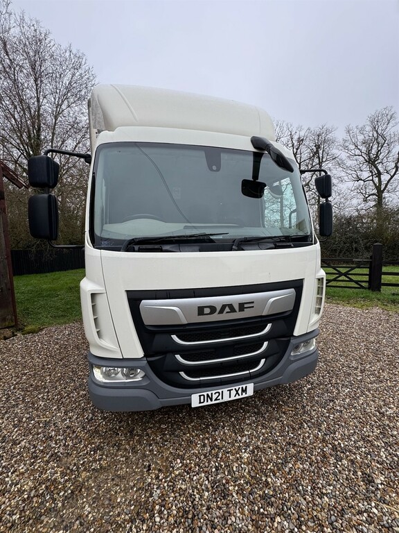 DAF All Models 530 Fan Euro 6 26Ton Hgv 20Ft5 Flatbedcranebrick Red #24