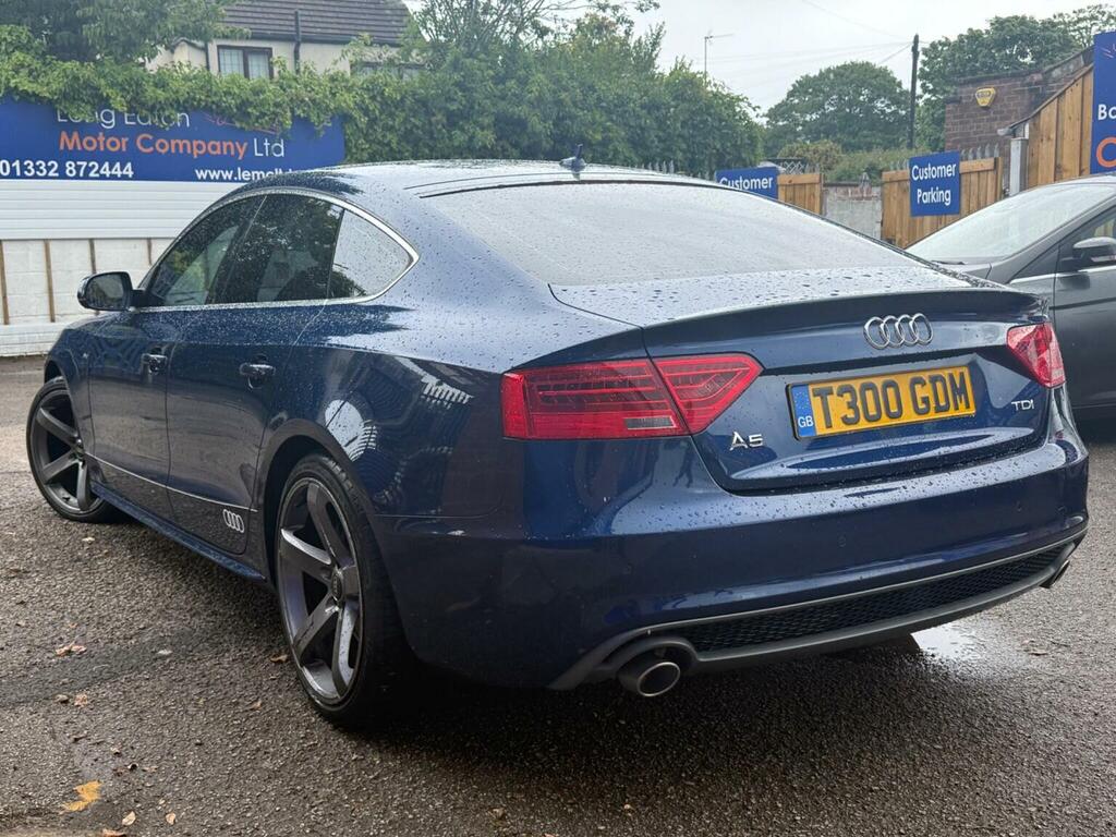Audi A5 3.0 Tdi V6 S Line Sportback Multitronic Euro 5 S Blue #2