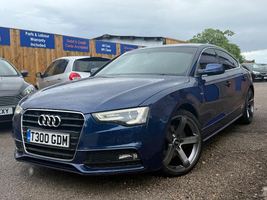 Audi A5 2.0 Tdi S Line Sportback Euro 5 Ss White #13