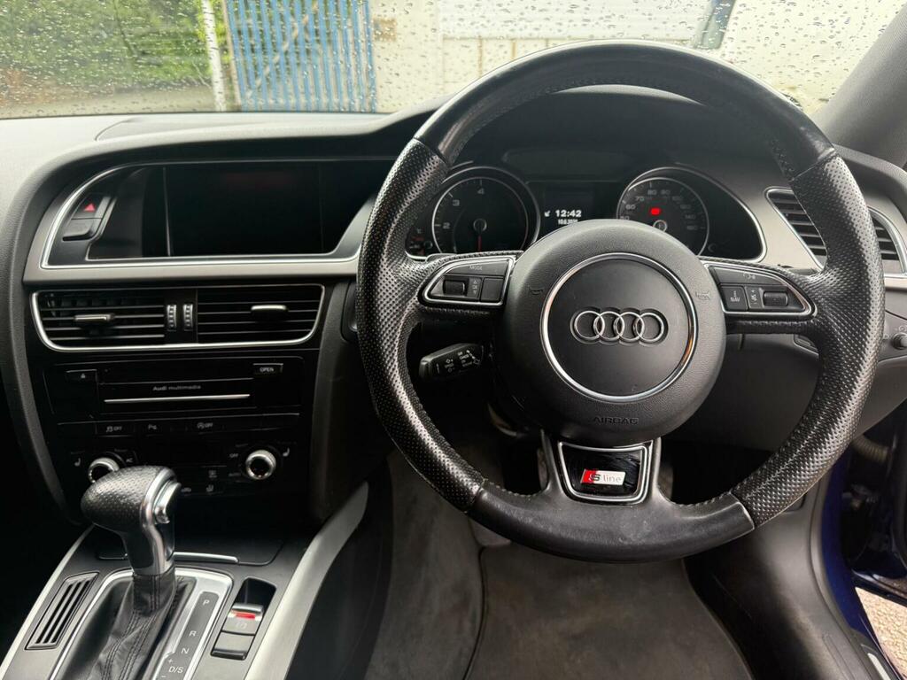 Audi A5 3.0 Tdi V6 S Line Sportback Multitronic Euro 5 S Blue #4