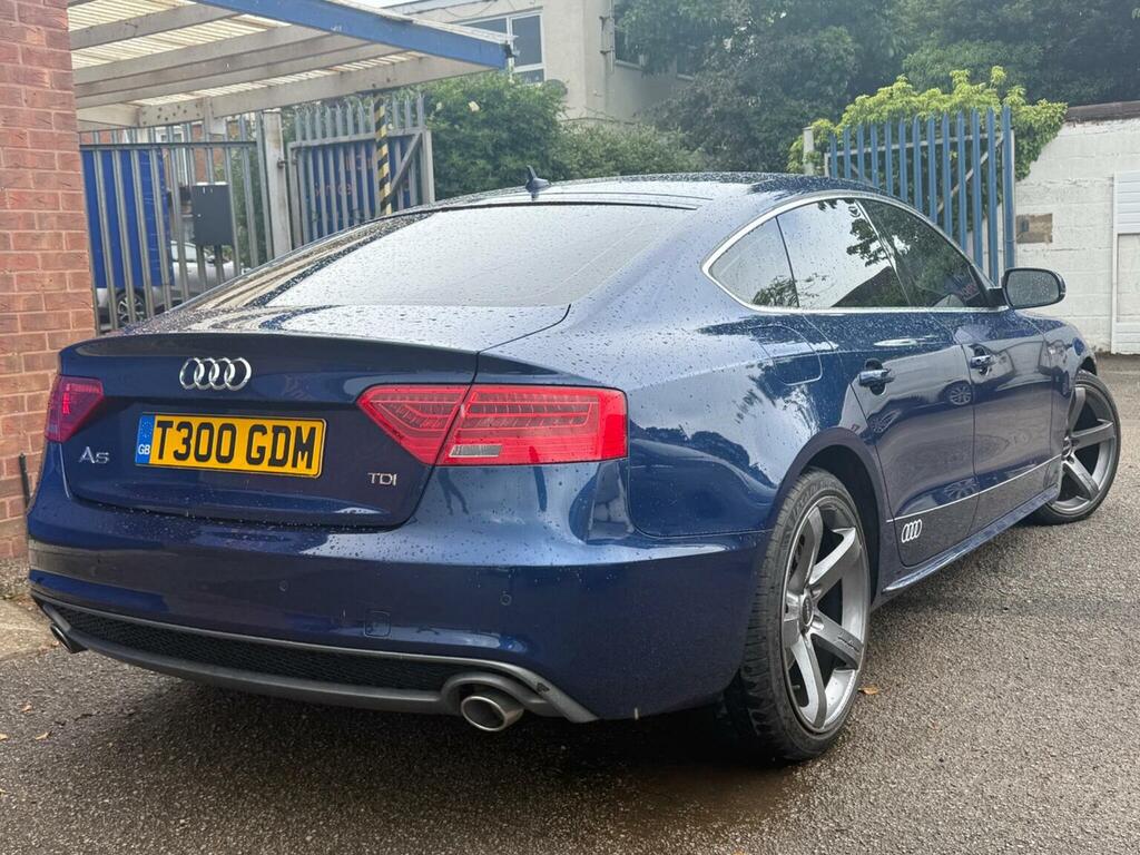 Audi A5 2.0 Tdi S Line Sportback Euro 5 Ss White #14