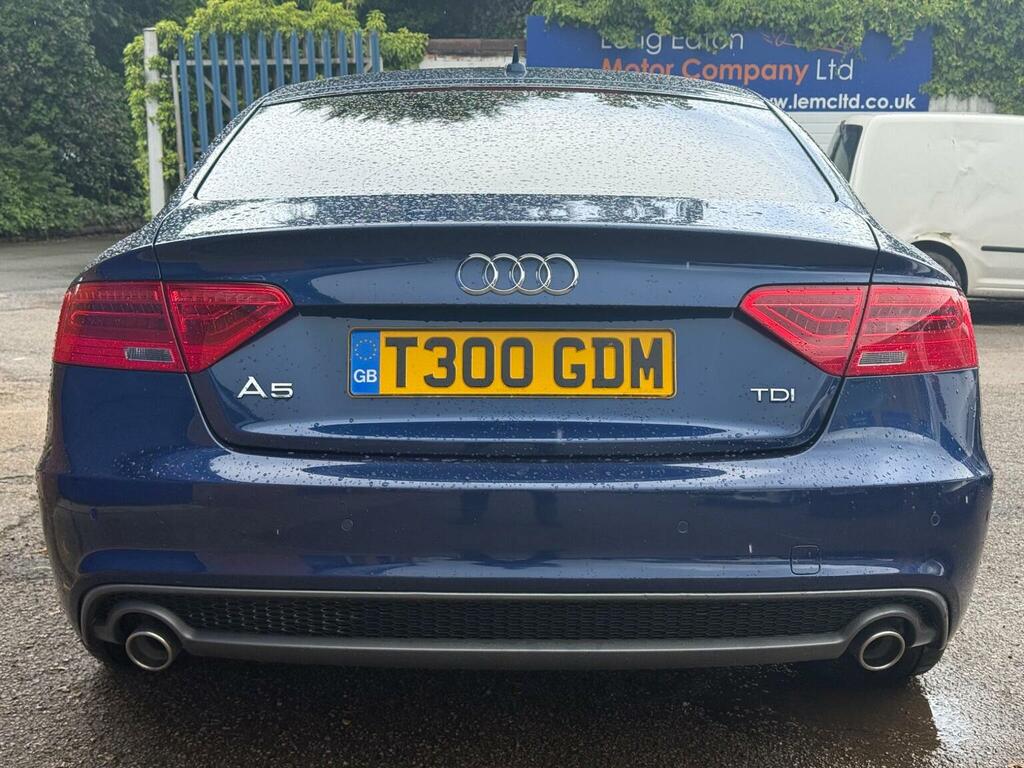 Audi A5 2.0 Tdi S Line Sportback Euro 5 Ss White #8