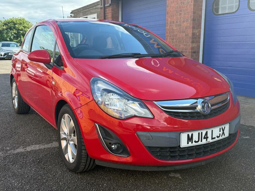Vauxhall Corsa Hatchback 1.2 16V Excite Euro 5 Ac 201414 MJ14LJX Red
