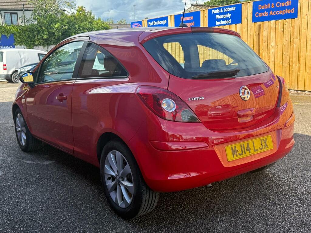 Vauxhall Corsa Hatchback 1.2 16V Excite Euro 5 Ac 201414 MJ14LJX Red #2