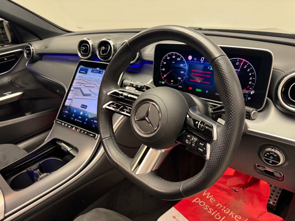 Mercedes-Benz C Class 2.0 C300e 25.4Kwh Urban Edition G-tronic Euro 6 GV74FSE Black #6