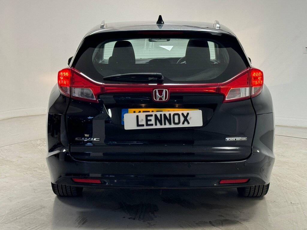 Honda Civic 1.8 I-vtec Black Edition Tourer Euro 5 Black #4