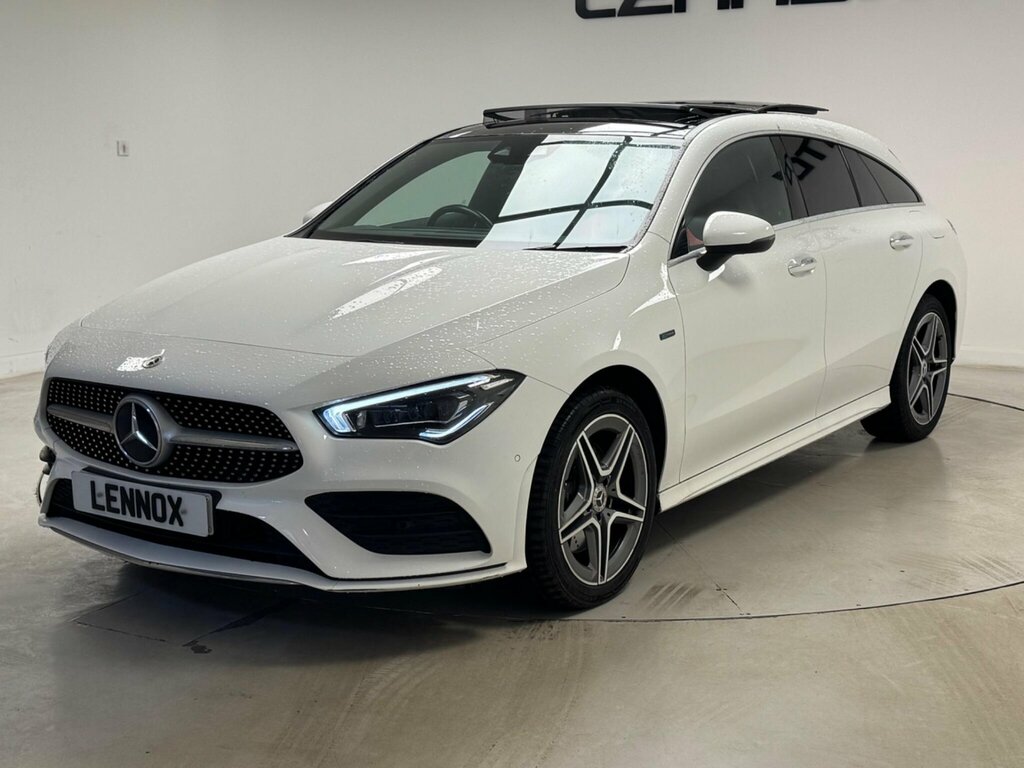 Mercedes-Benz CLA Class 1.3 Cla250e 15.6Kwh Amg Line Premium Plus Shooti White #2