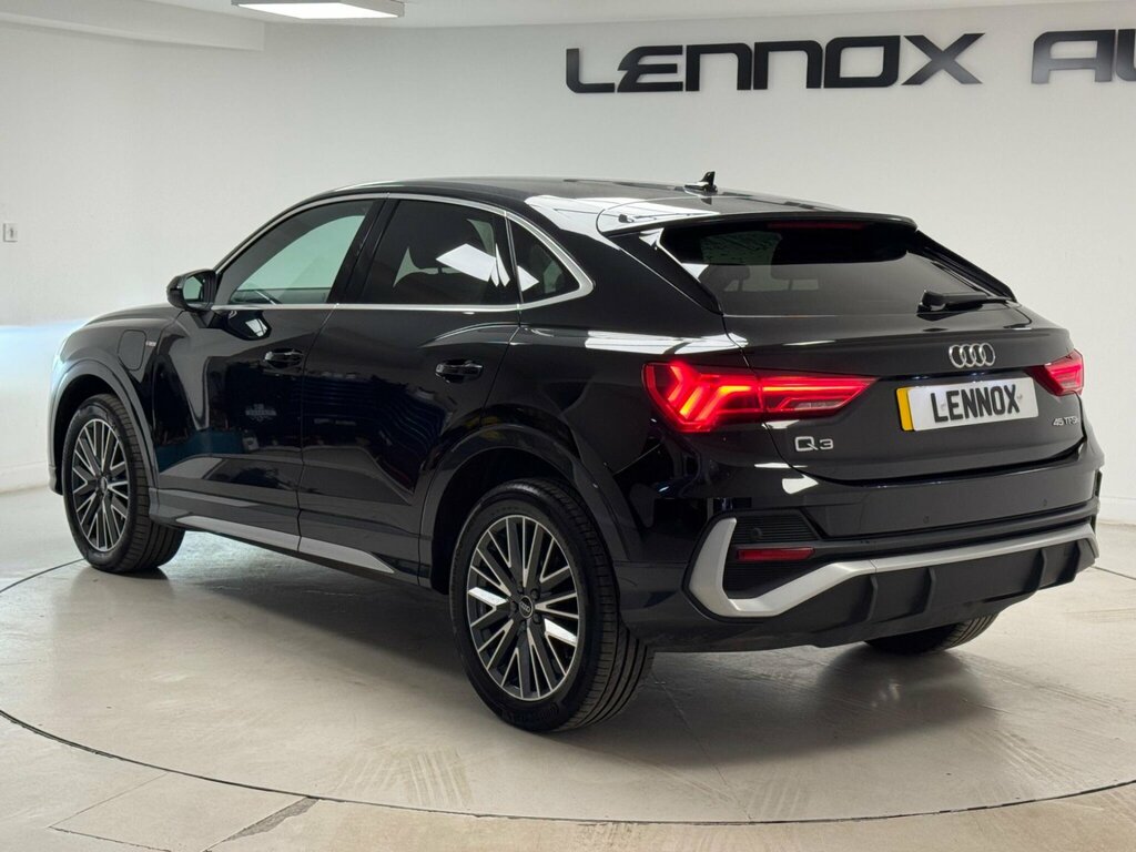 Audi Q3 1.4 Tfsie 45 S Line Sportback S Tronic Euro 6 Ss RE23CCK Black #3
