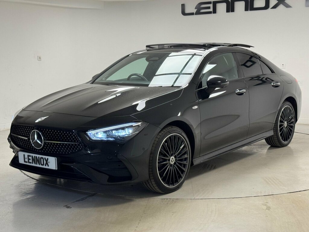 Mercedes-Benz CLA Class 1.3 Cla250e 15.6Kwh Amg Line Premium Plus Coupe EA25JHX Black #2