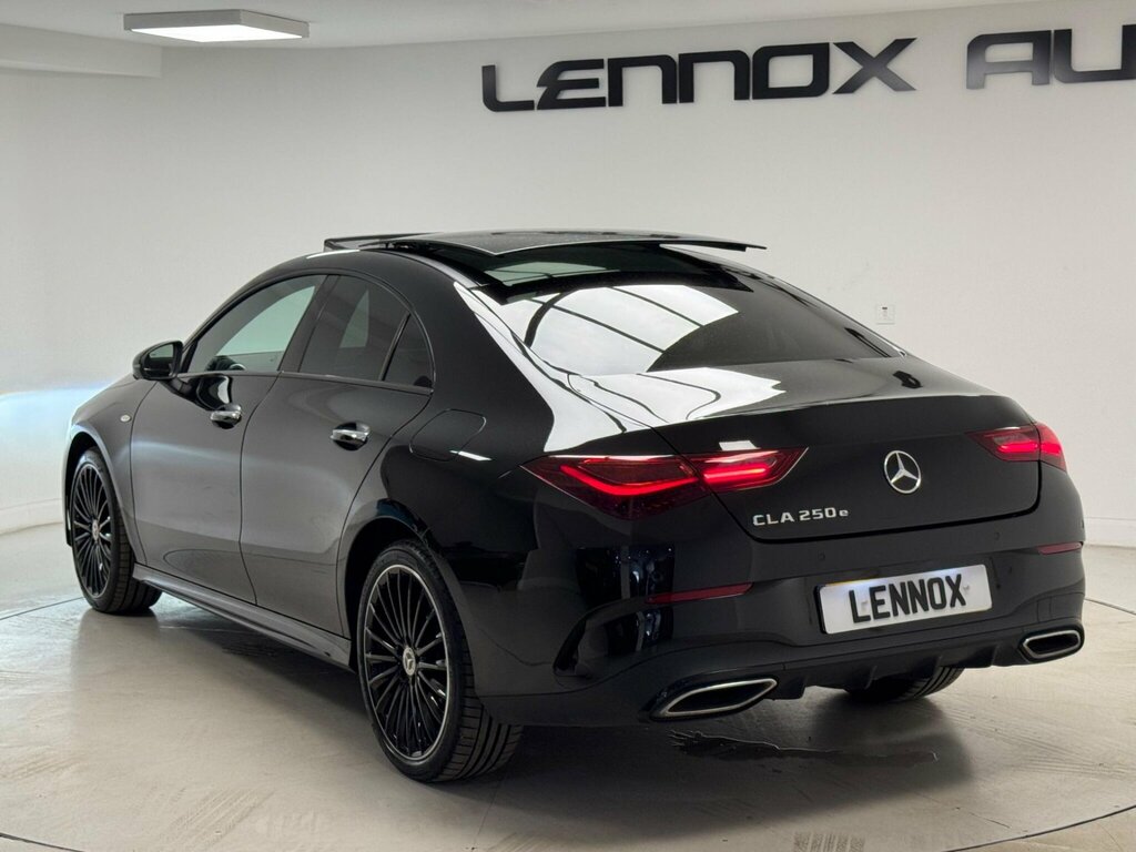 Mercedes-Benz CLA Class 1.3 Cla250e 15.6Kwh Amg Line Premium Plus Coupe EA25JHX Black #3