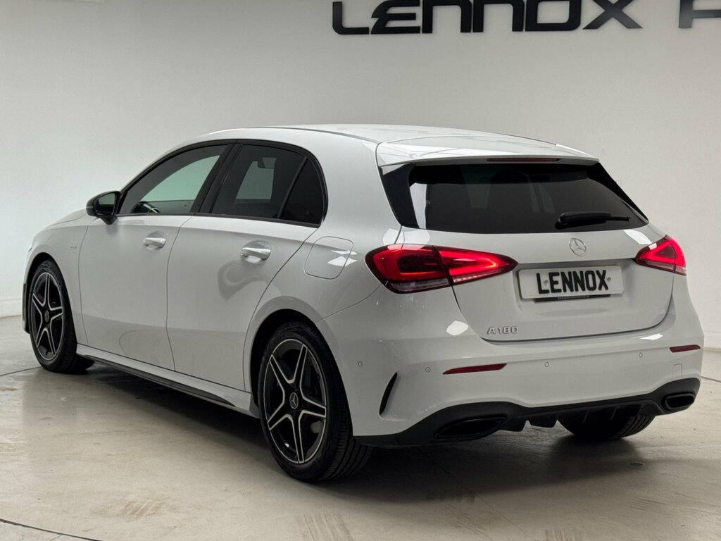 Mercedes-Benz A Class 1.3 A180 Amg Line Executive Hatchback EN22HHY White #3