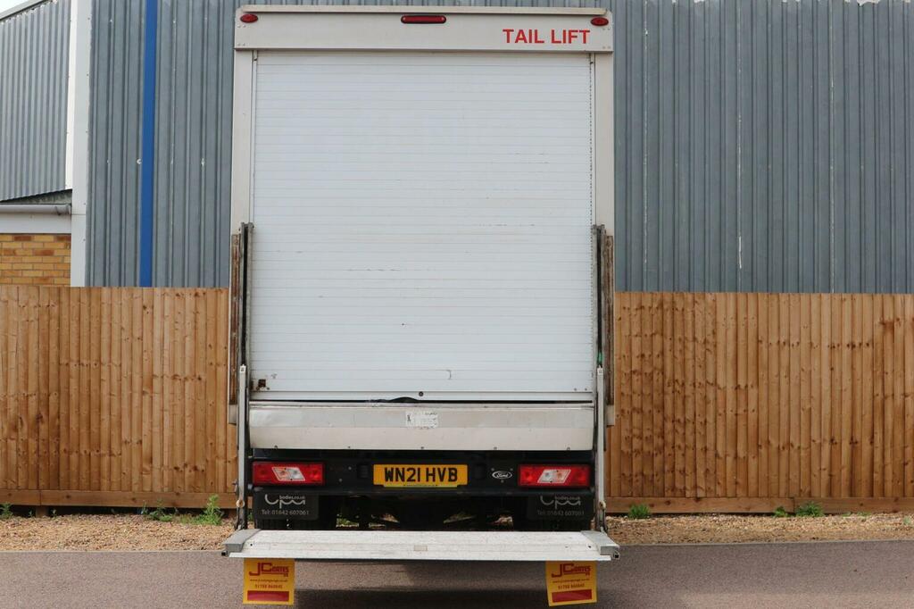 Ford Transit Custom Luton 2.0 350 Ecoblue Leader Rwd L4 Euro 6 Ss 3 WN21HVB White #5
