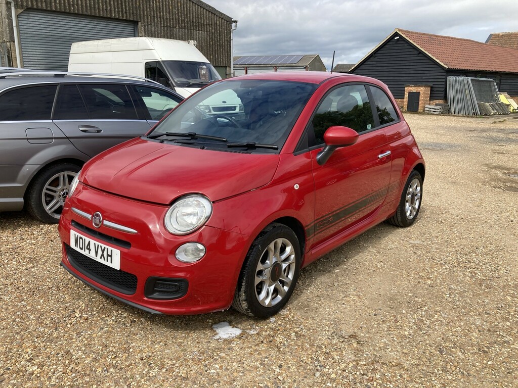 Fiat 500 1.2 500 1.2 69Hp S WO14VXH Red #4