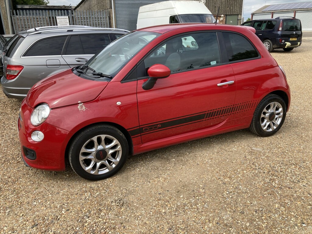 Fiat 500 1.2 500 1.2 69Hp S WO14VXH Red #2