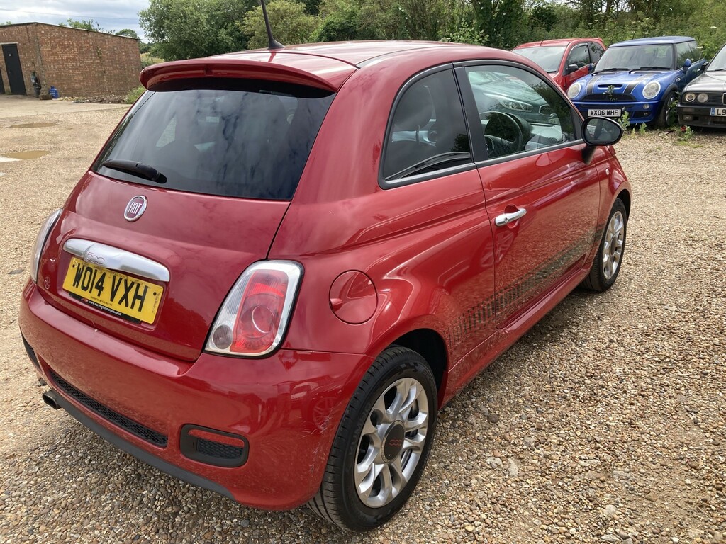 Fiat 500 1.2 500 1.2 69Hp S WO14VXH Red #5
