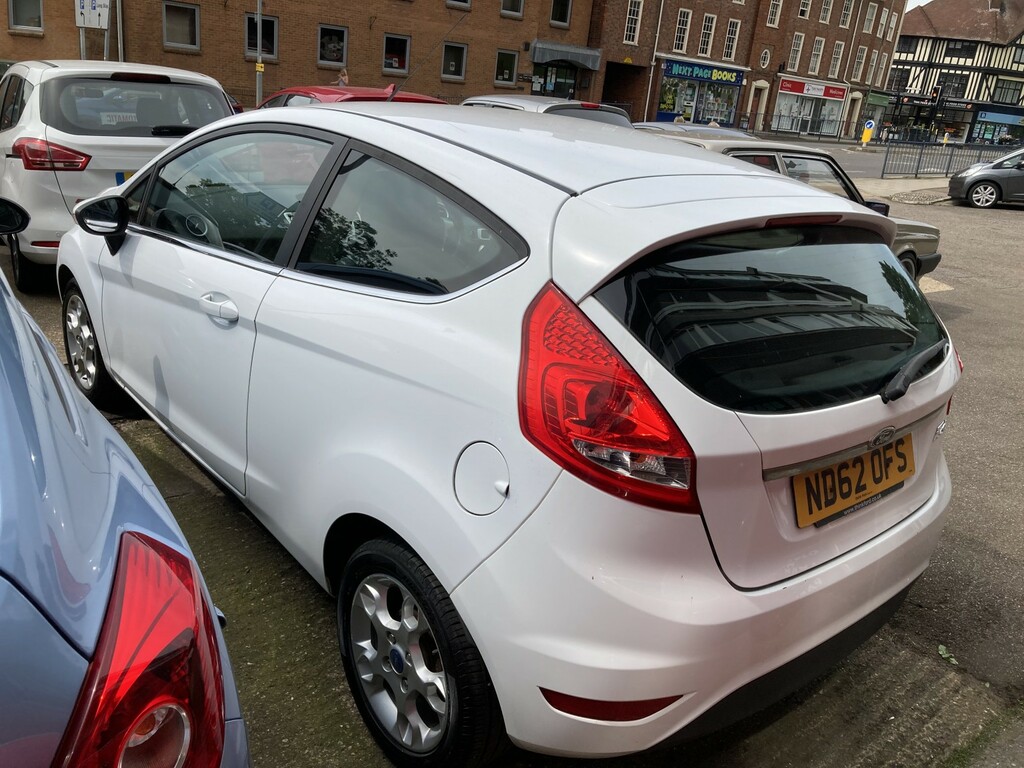 Ford Fiesta 1.3 Zetec ND62OFS White #6