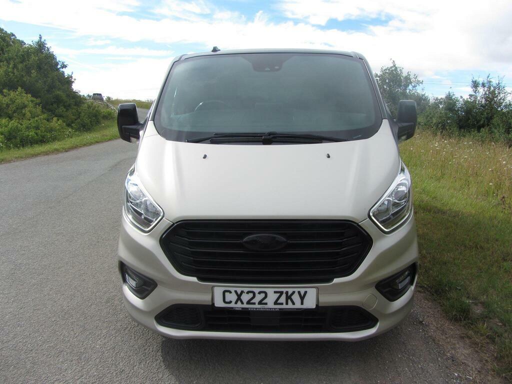 Ford Tourneo Custom 2.0 320 Ecoblue Sport Minibus Double Cab Blue