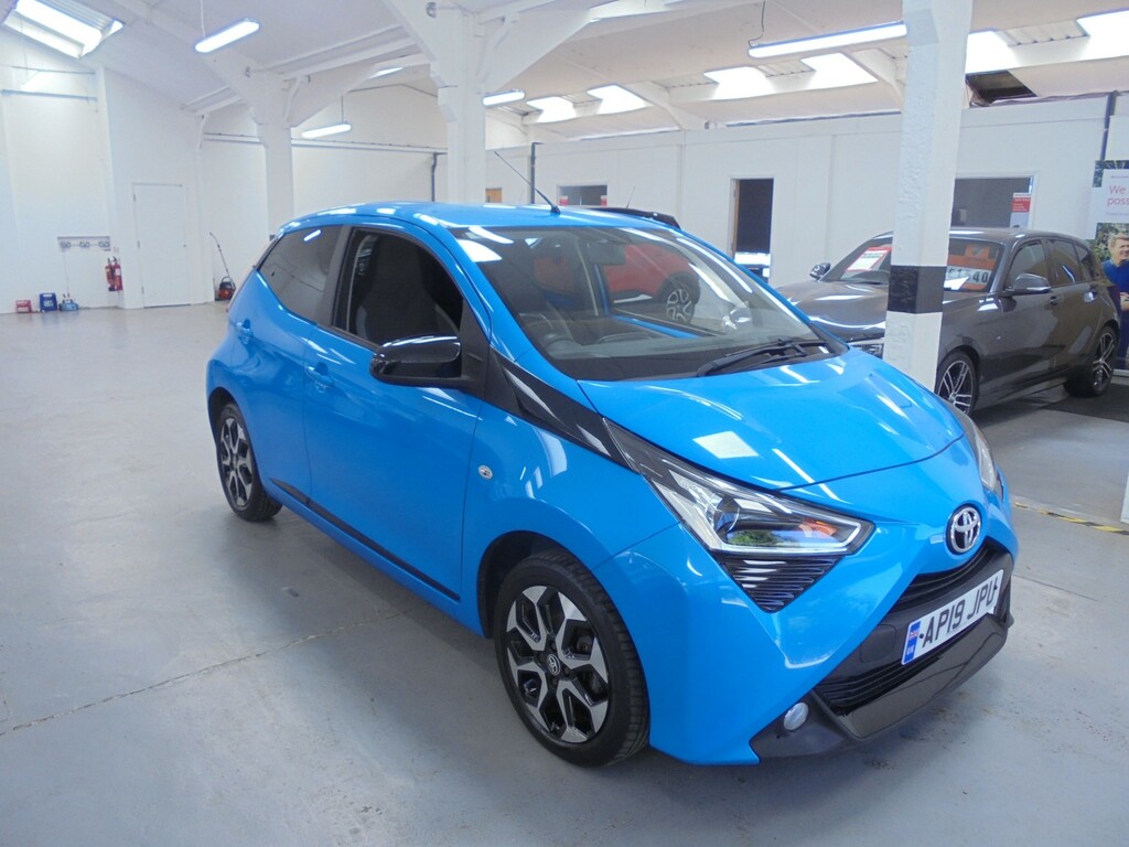 Toyota Aygo 1.0 Vvt-i X-trend Apple Car Play AP19JPU Blue #2