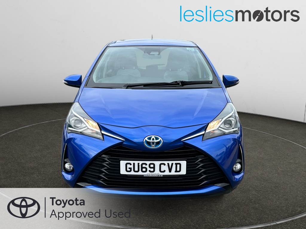 Toyota Yaris 1.5 Hybrid Icon Tech Cvt Blue #2