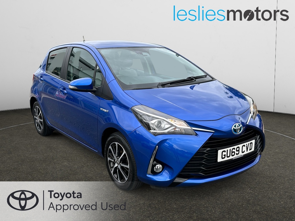 Toyota Yaris 1.5 Hybrid Icon Tech Cvt Blue