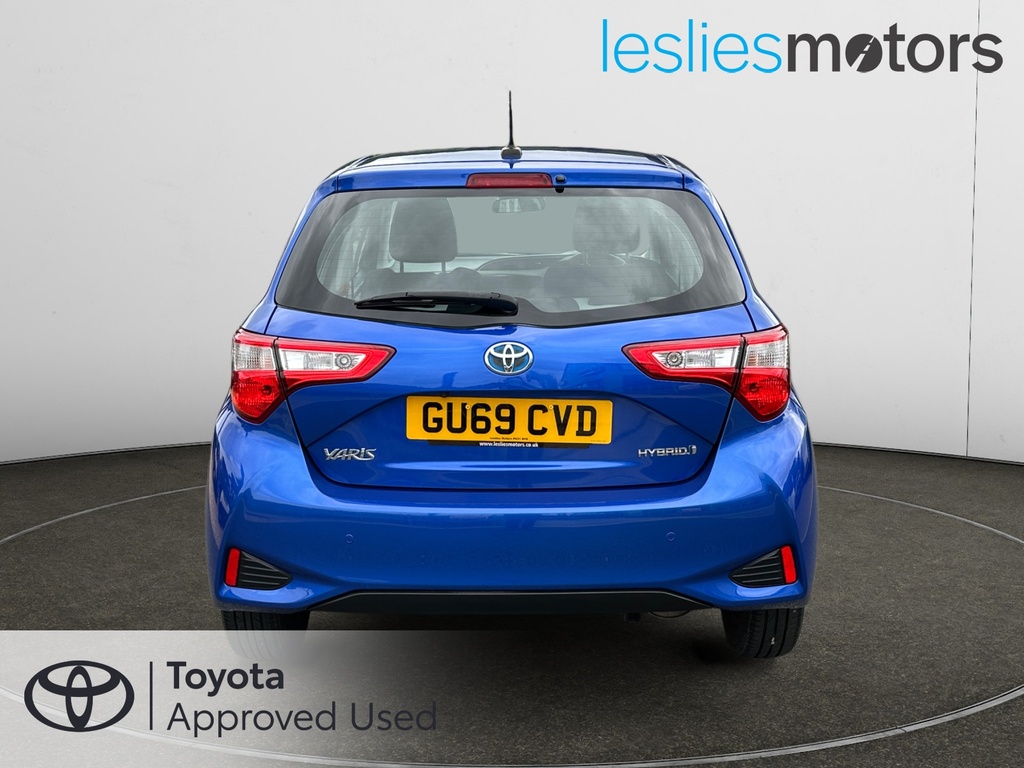 Toyota Yaris 1.5 Hybrid Icon Tech Cvt Blue #3