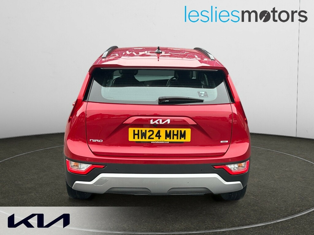 Kia Niro 1.6 Gdi Hybrid 2 Dct HW24MHM Red #6