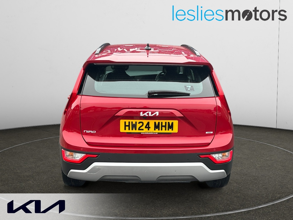 Kia Niro 1.6 Gdi Hybrid 2 Dct HW24MHM Red #5